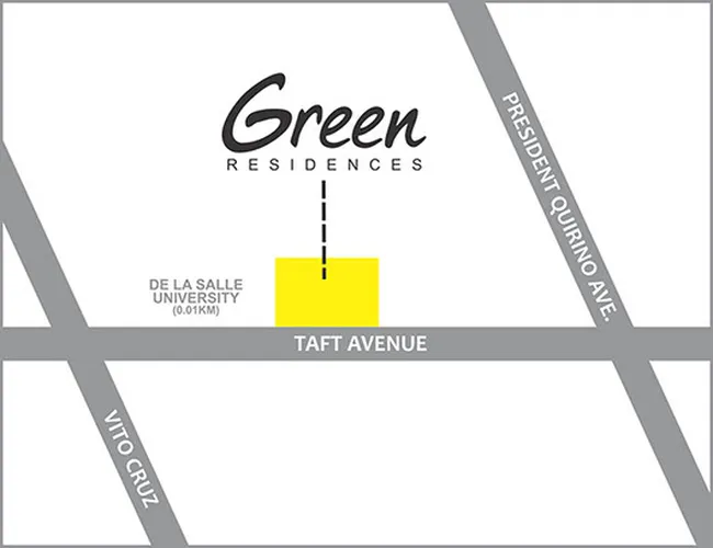 Green Residences Vicinity Map
